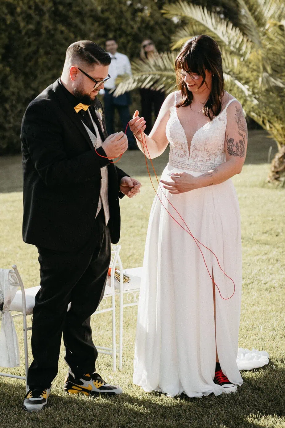 outdoor wedding ceremony spain fotoarte c ()