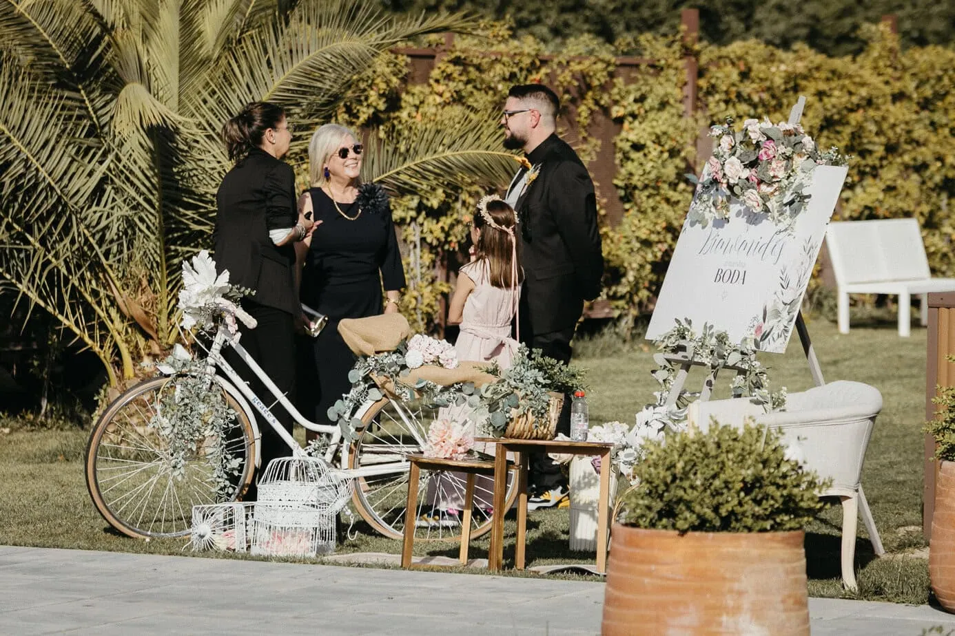 outdoor wedding ceremony spain fotoarte c ()