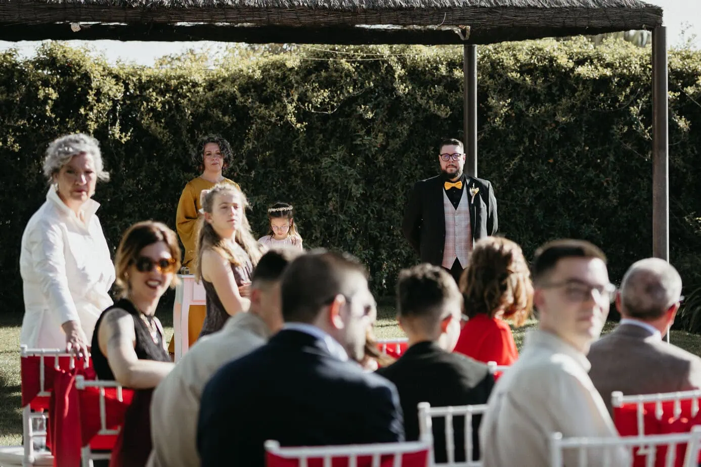 outdoor wedding ceremony spain fotoarte c ()