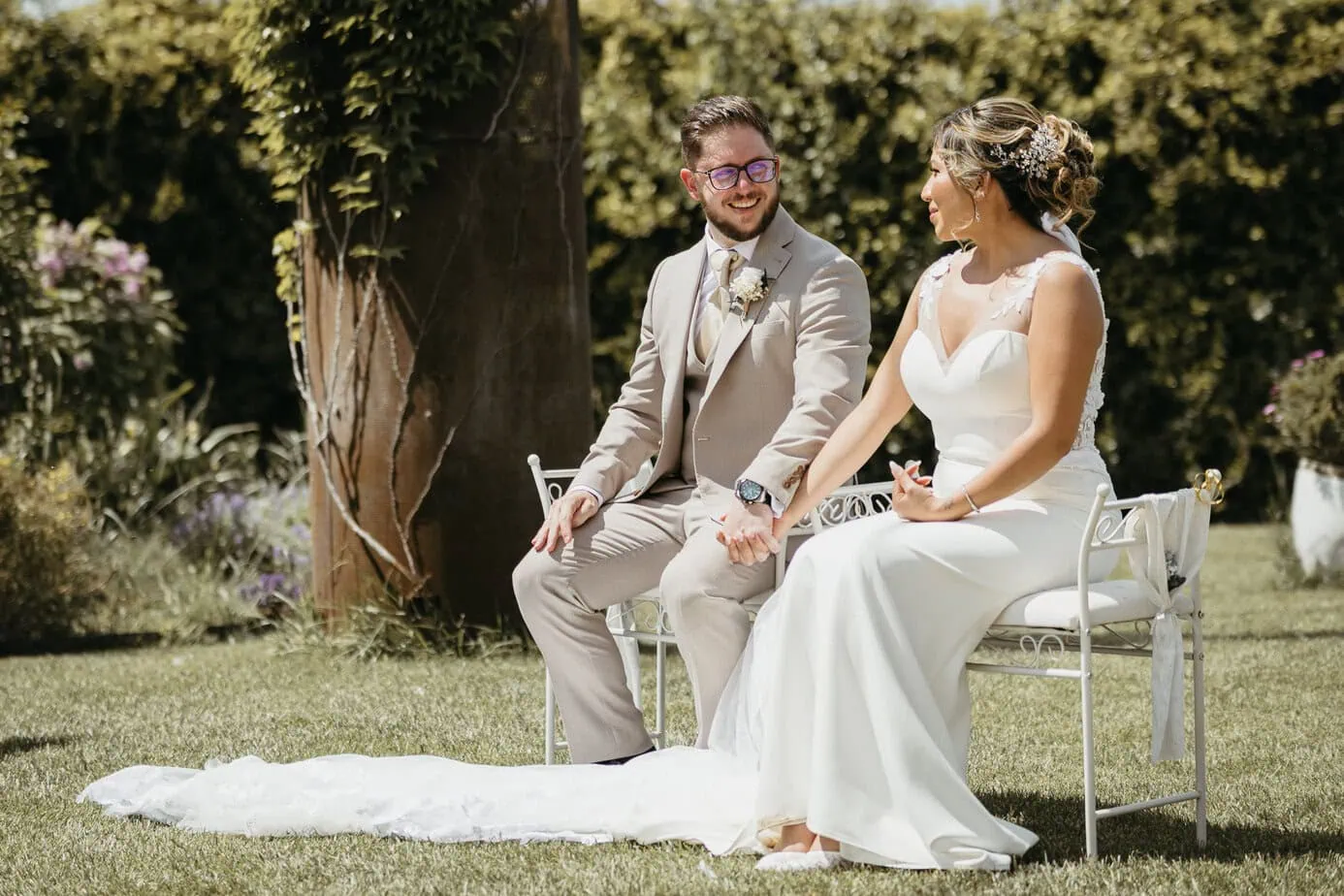 outdoor wedding ceremony spain fotoarte c ()