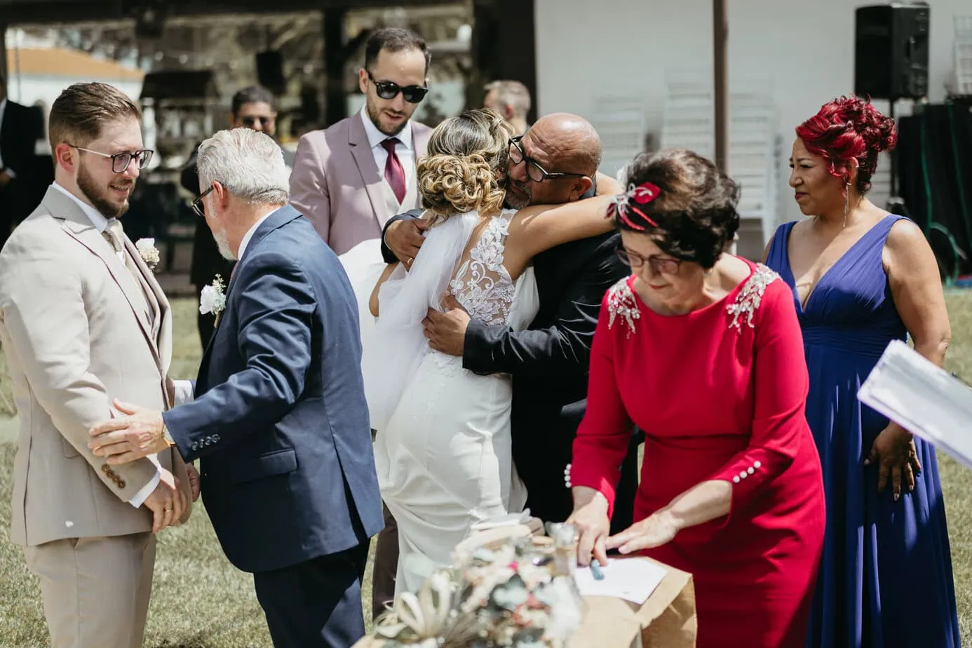 outdoor wedding ceremony spain fotoarte c ()