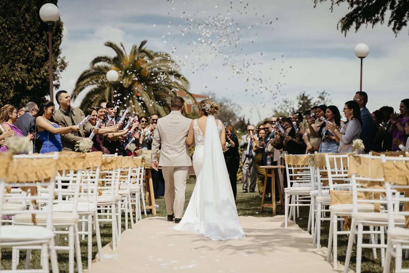 outdoor wedding ceremony spain fotoarte c ()