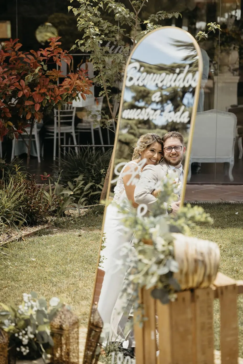 wedding cocktail hour finca la plata venue ()