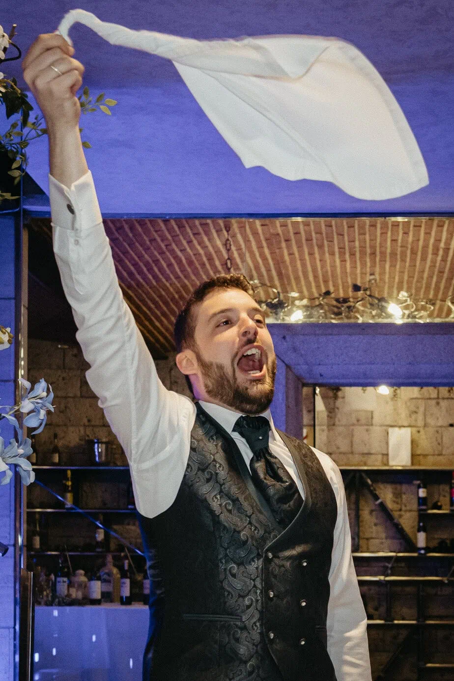 wedding reception dinner complejo la ciguena madrid ()