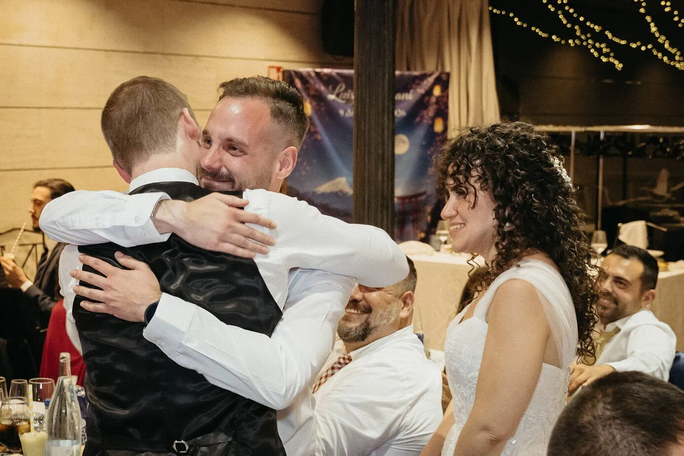 wedding reception dinner complejo la ciguena madrid ()