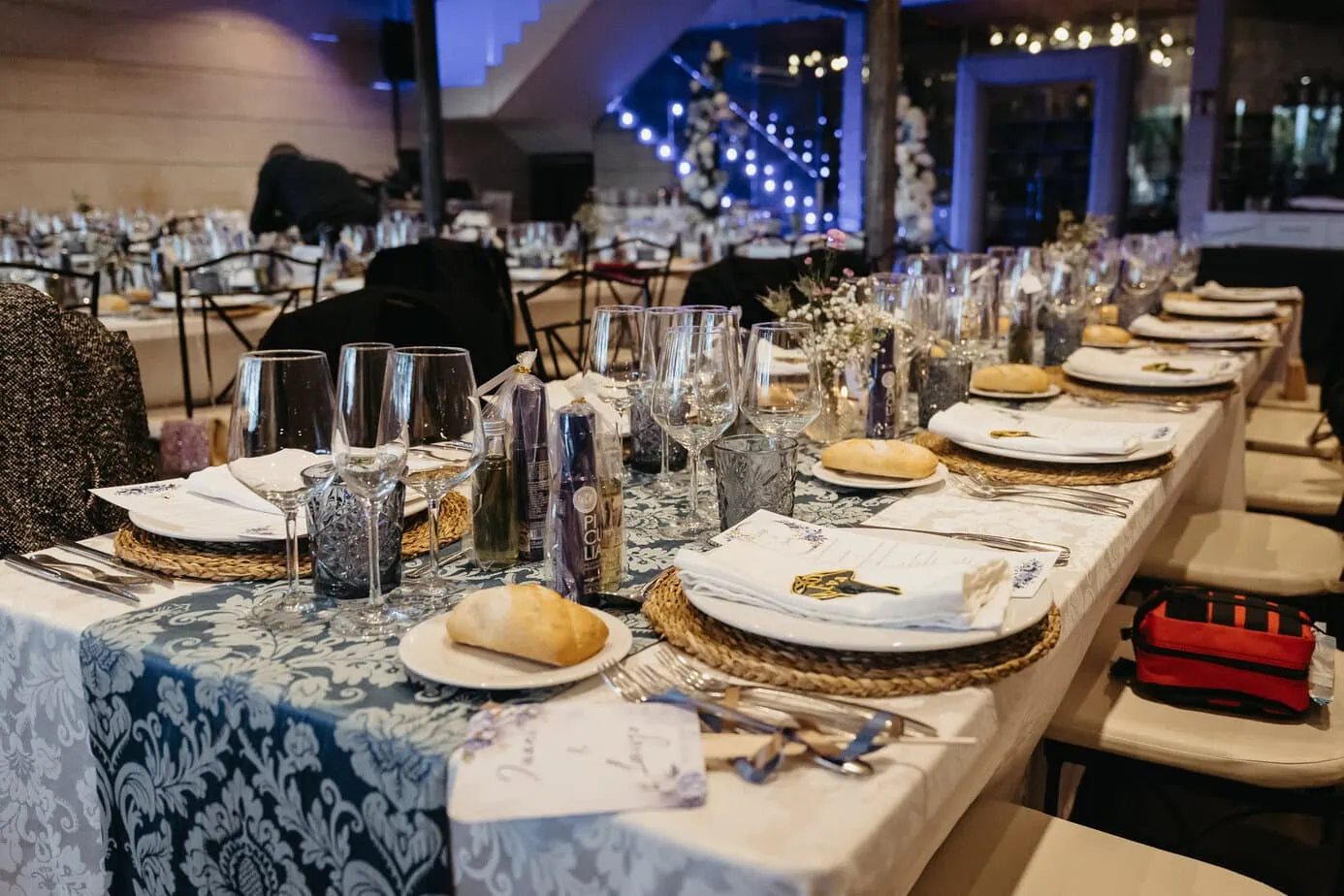 wedding reception dinner complejo la ciguena madrid ()