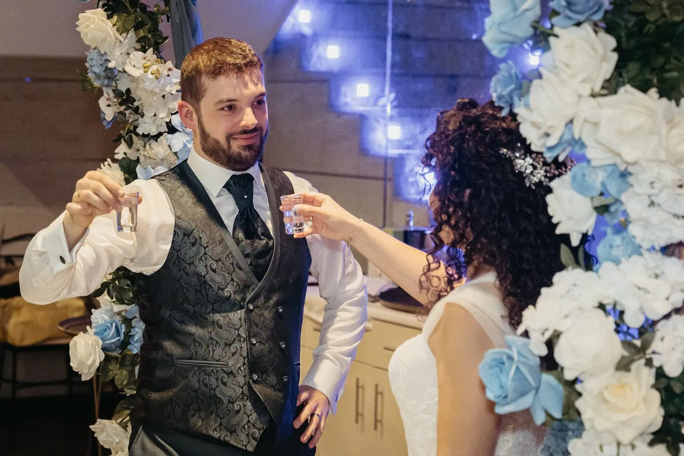 wedding reception dinner complejo la ciguena madrid ()