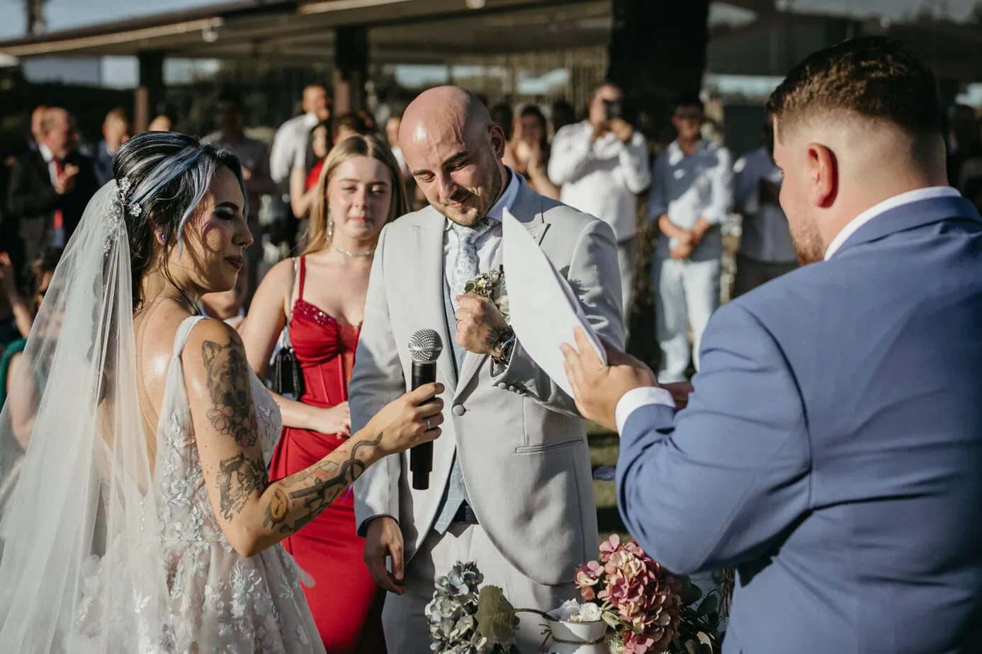 outdoor wedding ceremony spain fotoarte c la plata inbodas ()
