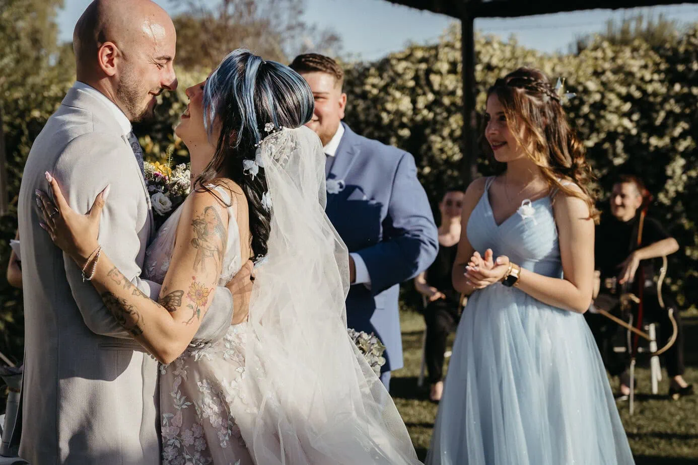 outdoor wedding ceremony spain fotoarte c la plata inbodas ()