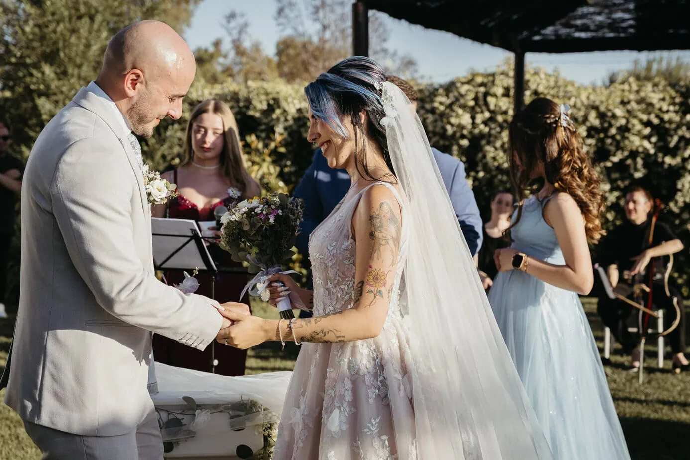 outdoor wedding ceremony spain fotoarte c la plata inbodas ()