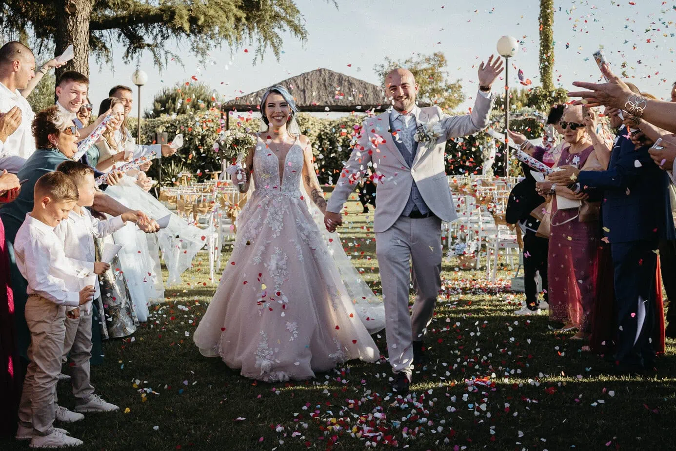 outdoor wedding ceremony spain fotoarte c la plata inbodas ()