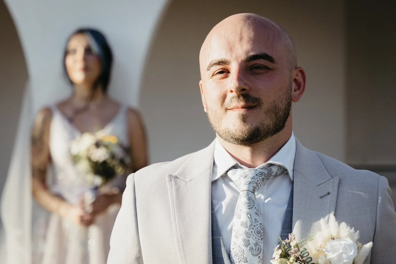 destination wedding spain couple portraits ()