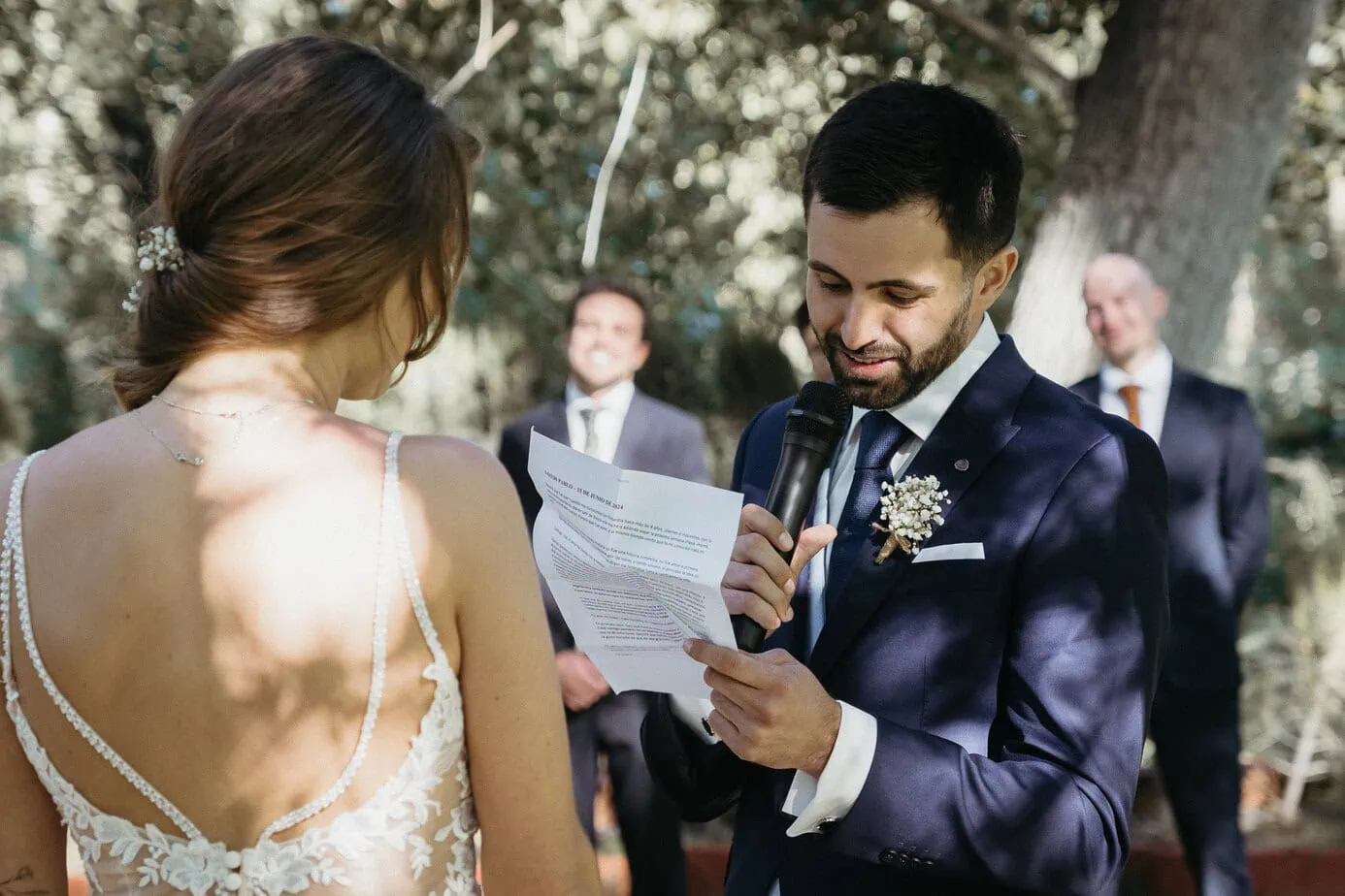 outdoor wedding ceremony casas de lujan ()