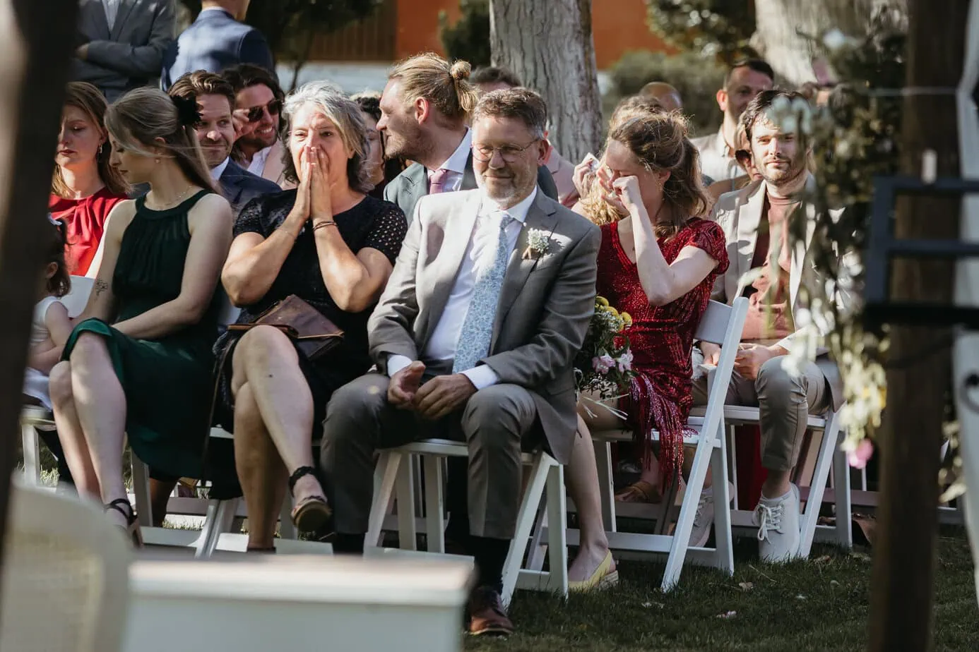 outdoor wedding ceremony casas de lujan ()
