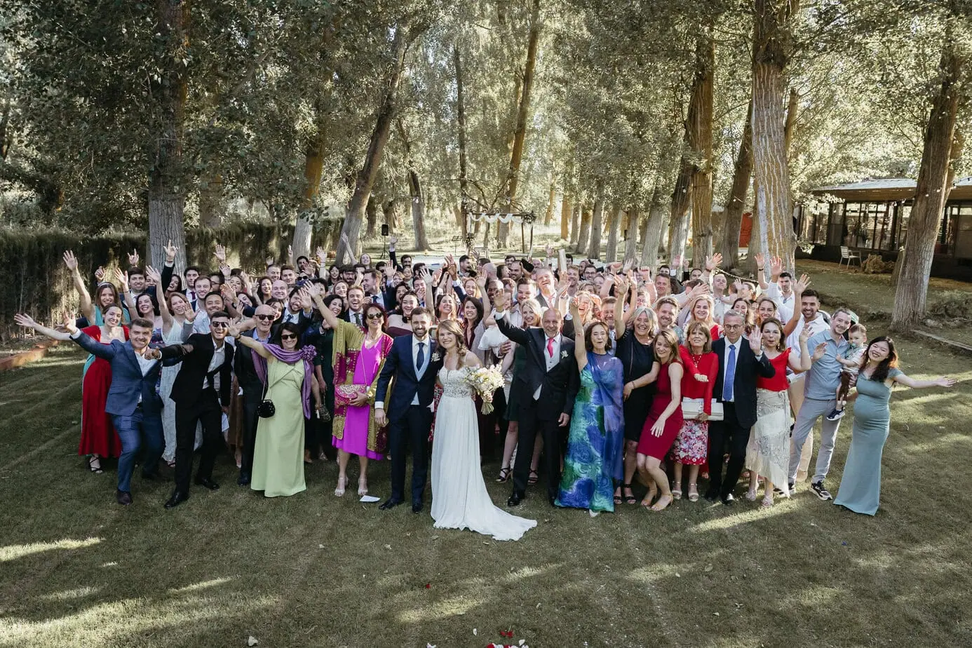 outdoor wedding ceremony casas de lujan ()