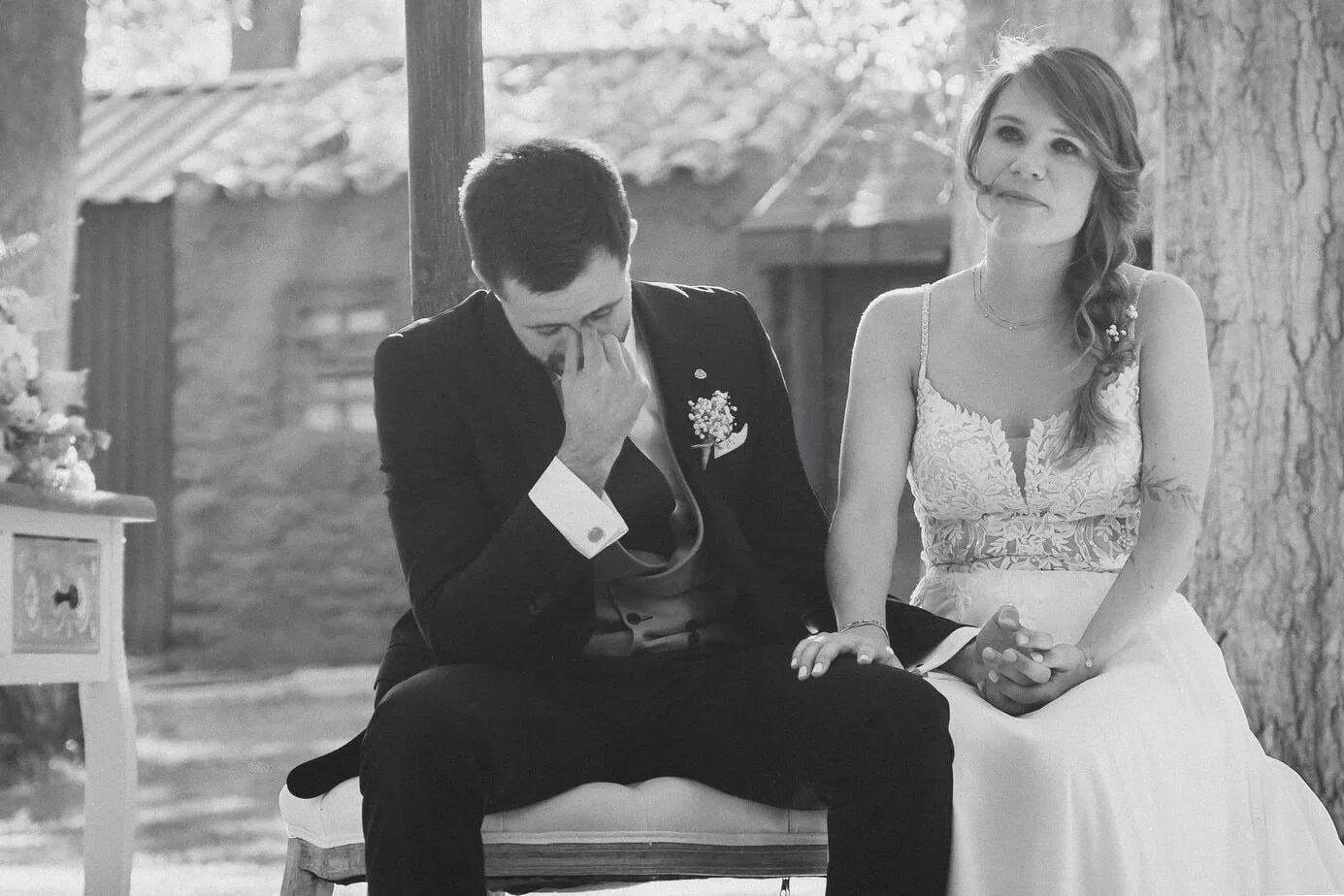 outdoor wedding ceremony casas de lujan ()
