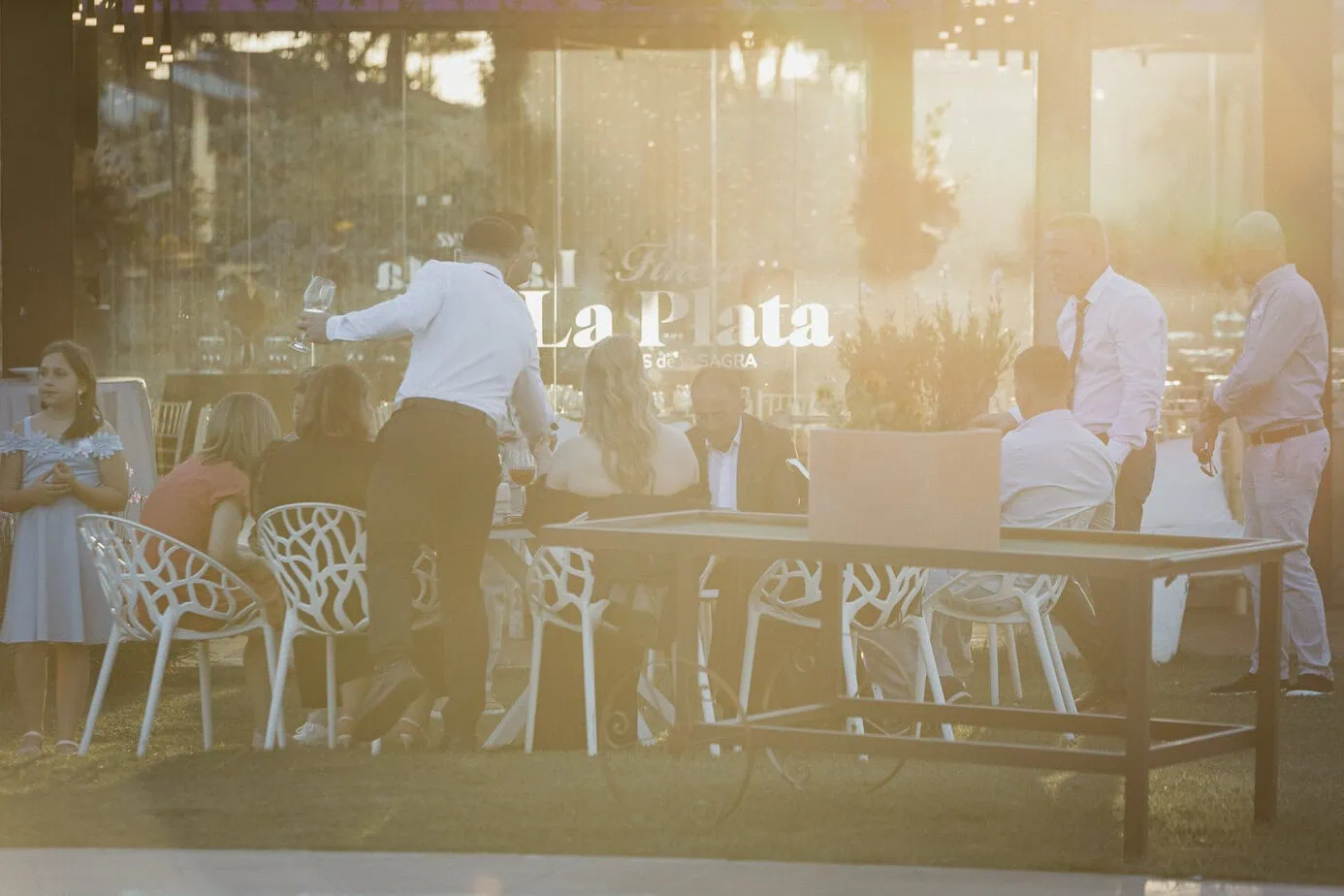 wedding cocktail hour complejo la plata inbodas venue ()