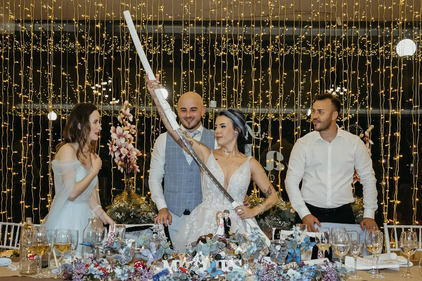 wedding reception dinner la plata cubas de la sagra madrid ()