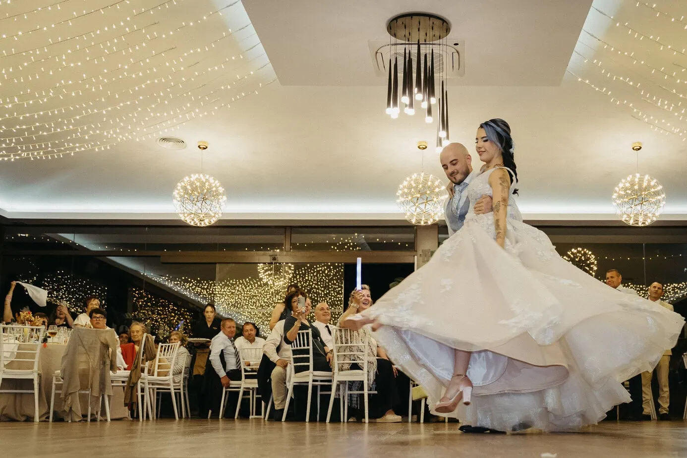 wedding reception dinner la plata cubas de la sagra madrid ()