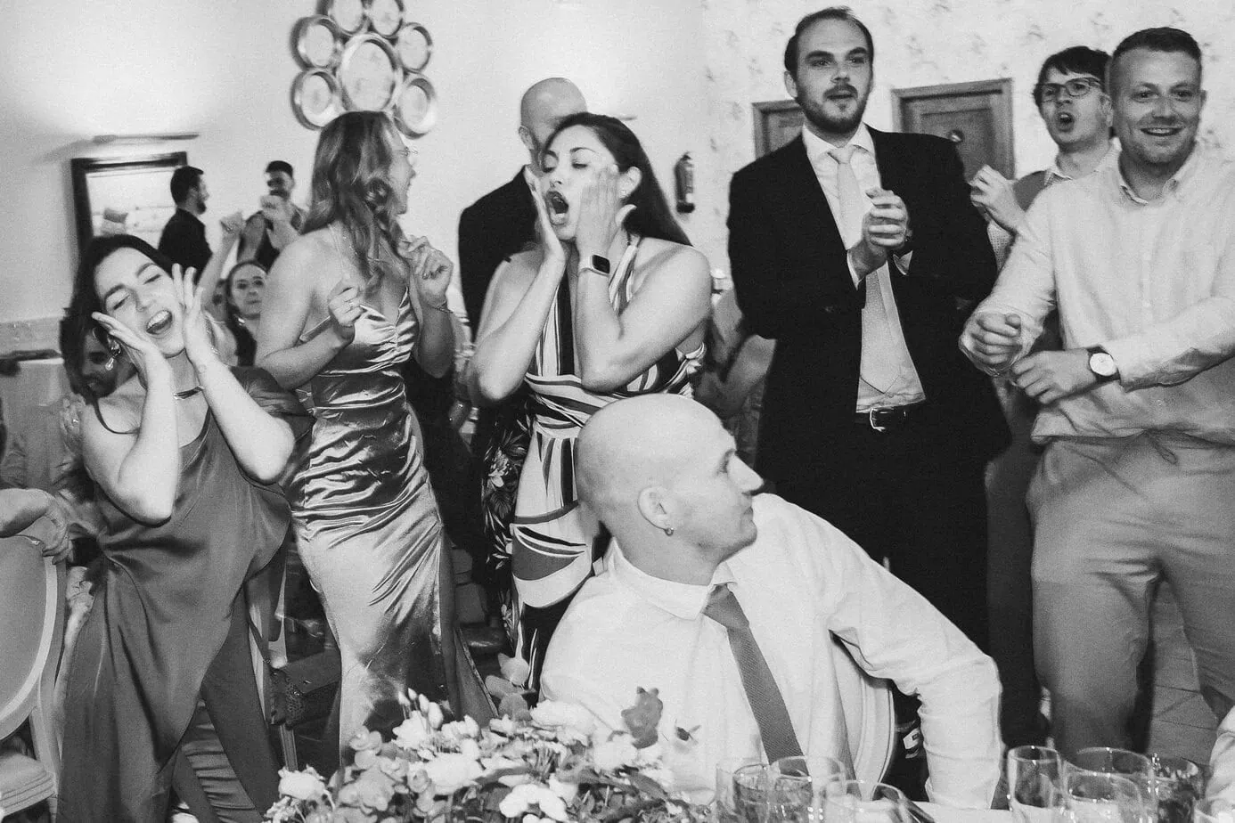 wedding reception dinner casas de lujan by fotoartec ()