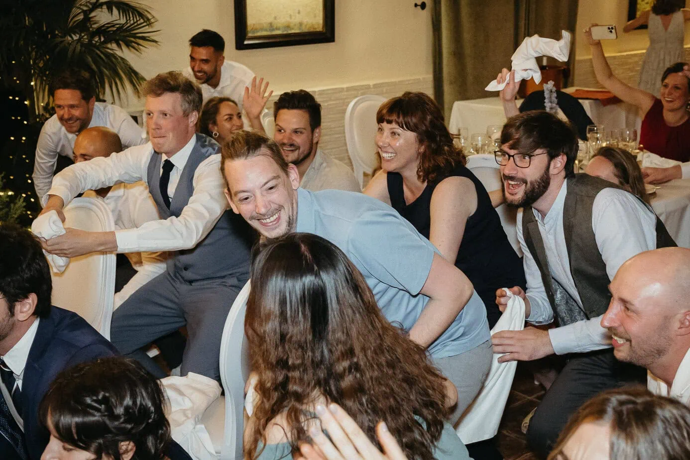 wedding reception dinner casas de lujan by fotoartec ()