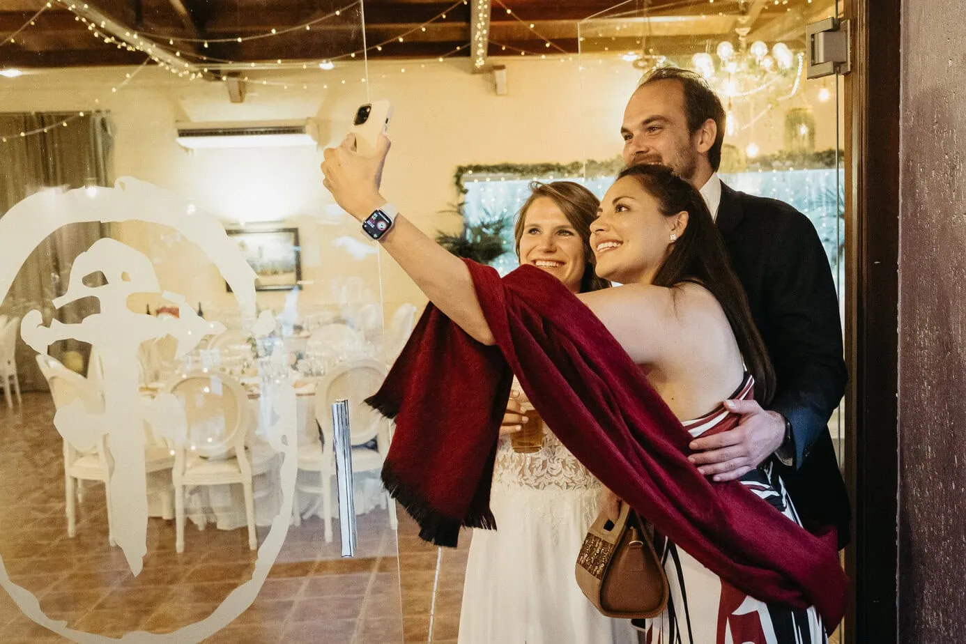 wedding reception dinner casas de lujan by fotoartec ()