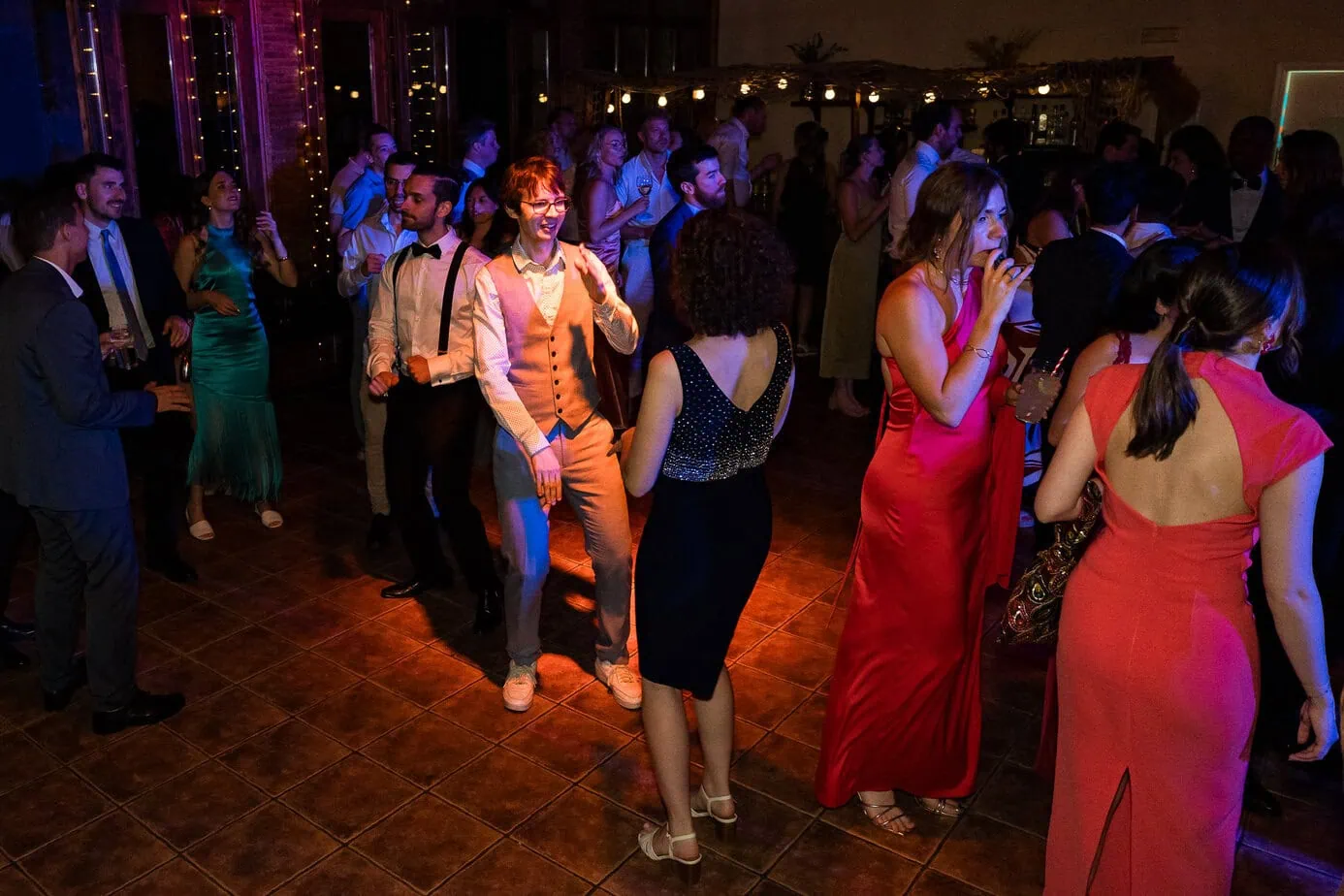wedding party fun moments casas de lujan ()