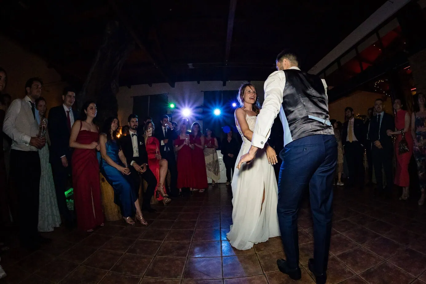 wedding party fun moments casas de lujan ()