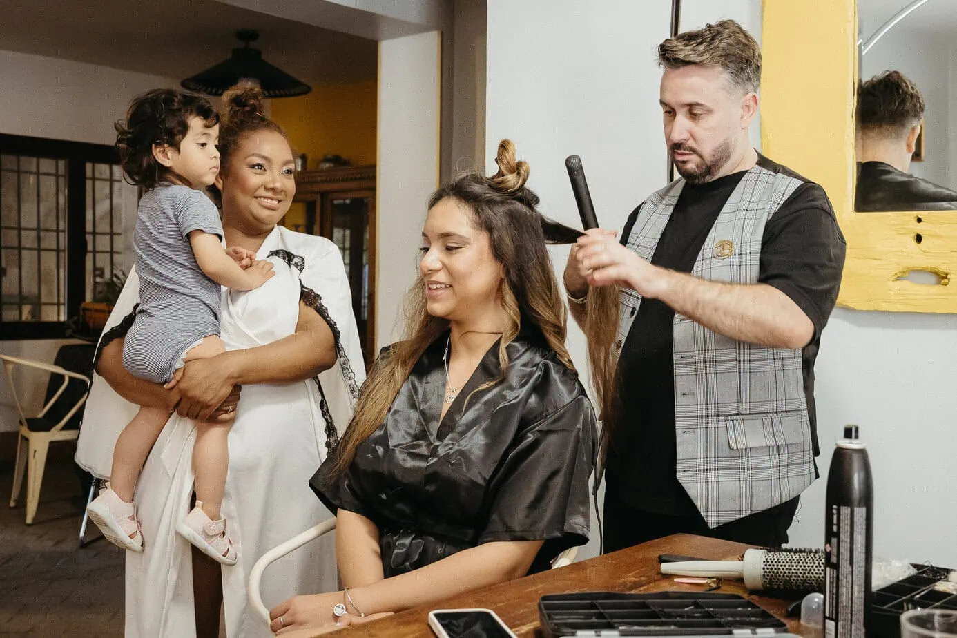 Bridal prep fotoarte c Hearts & Ponies ()