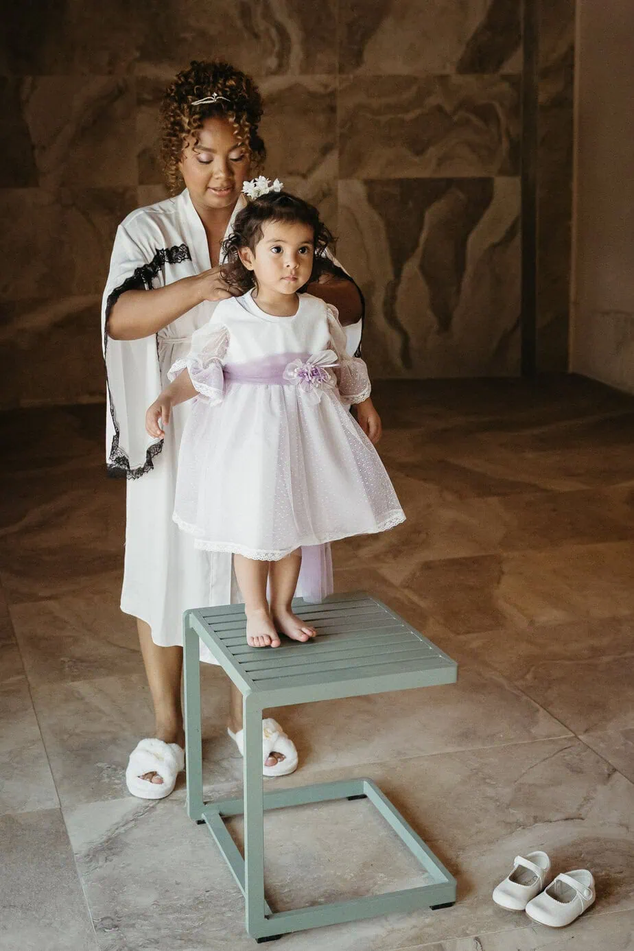Bridal prep fotoarte c Hearts & Ponies ()