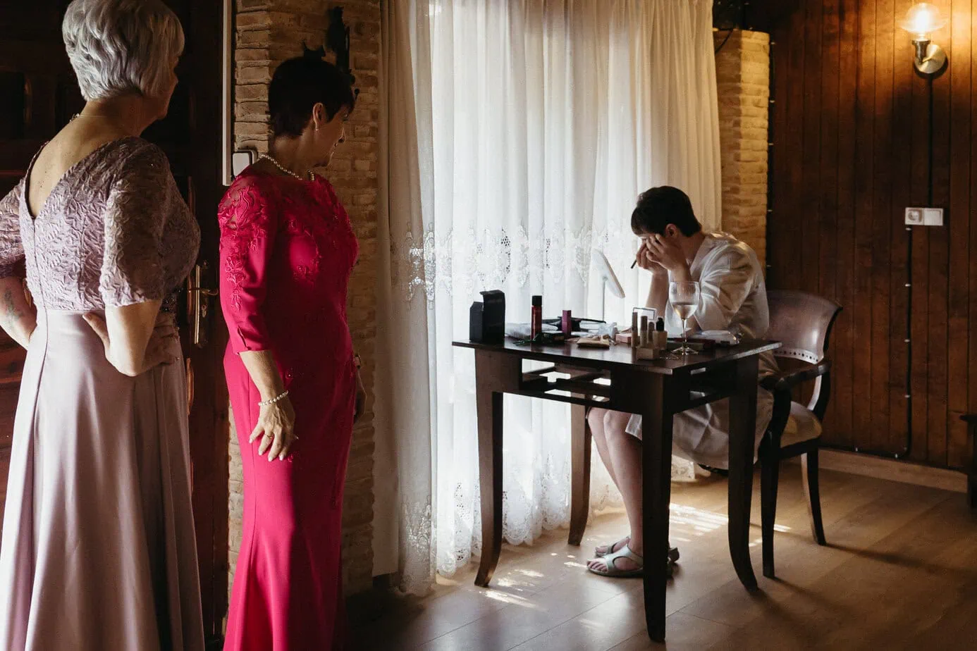 wedding bride preparations hospederia casas de lujan cuenca fotoarte c ()