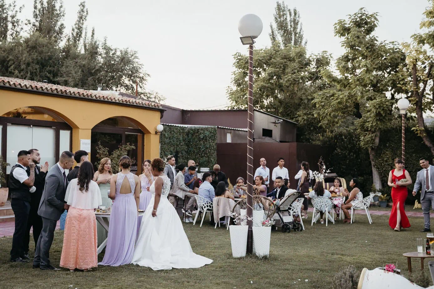 wedding cocktail hour complejo la ribera ii inbodas venue ()