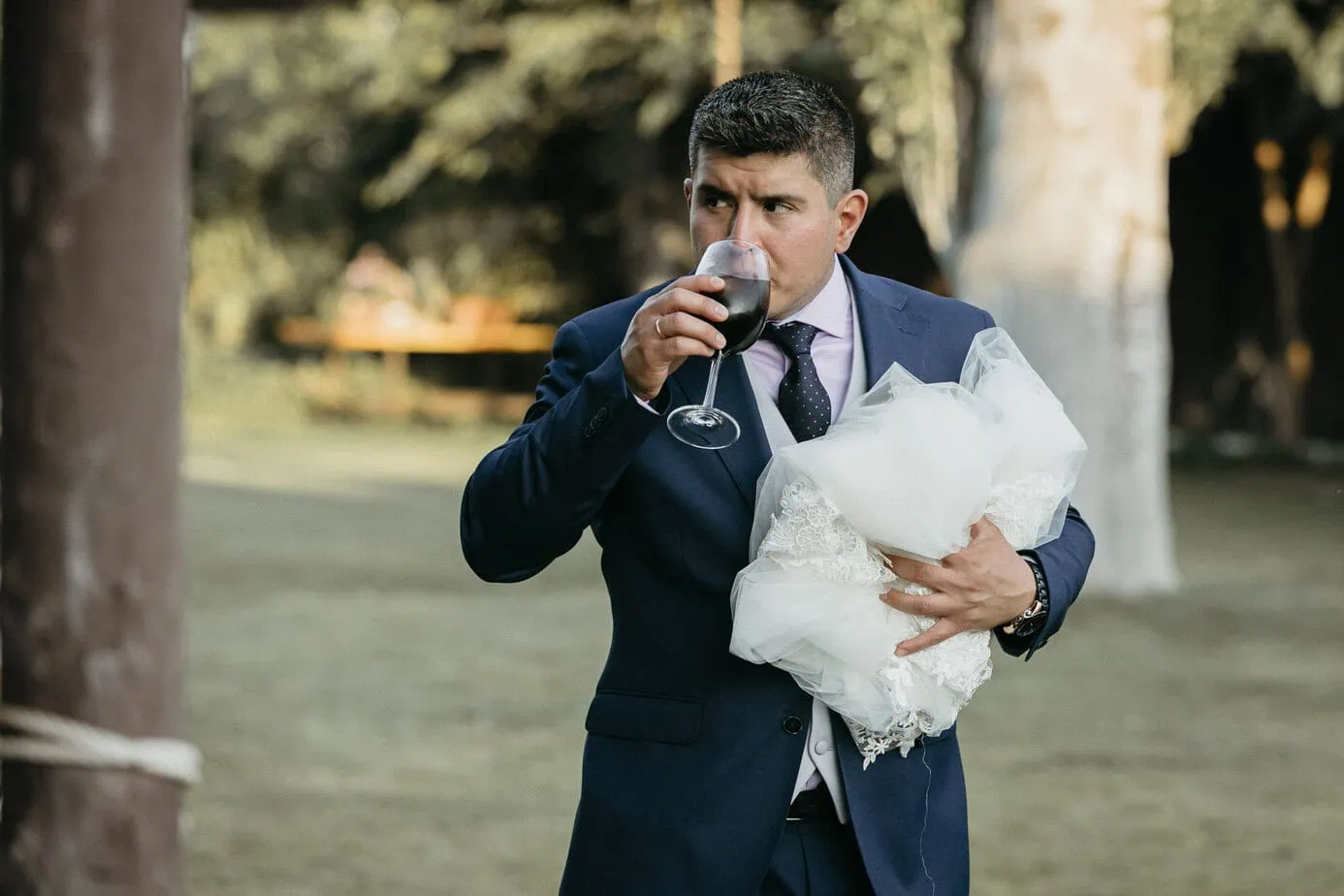 wedding cocktail hour complejo la ribera ii inbodas venue ()