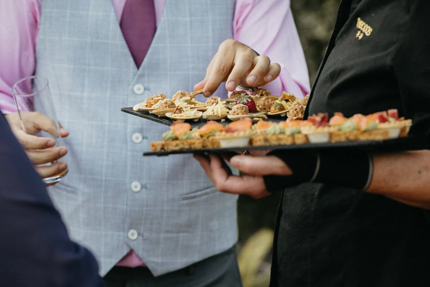wedding cocktail hour complejo la ribera ii inbodas venue ()