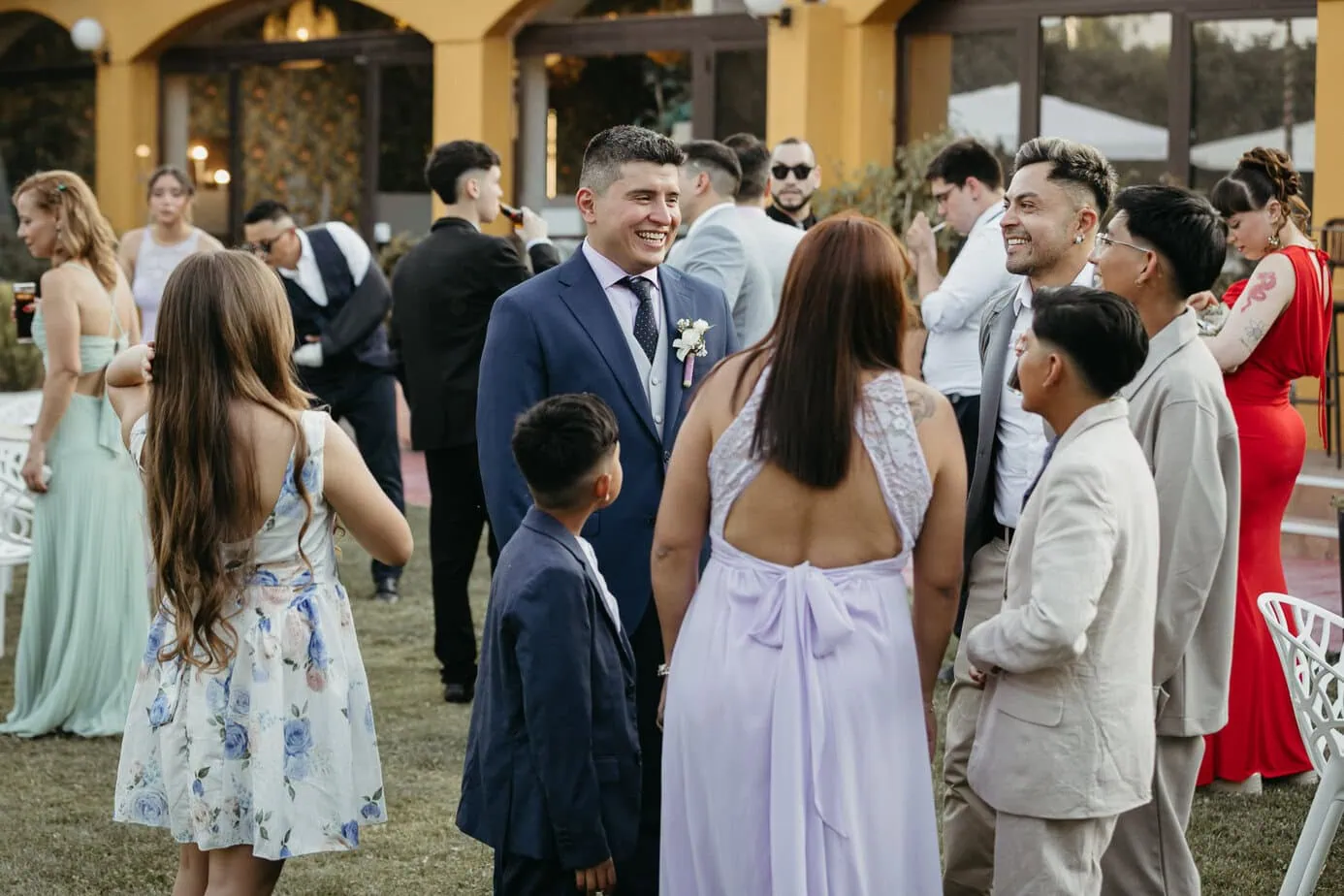 wedding cocktail hour complejo la ribera ii inbodas venue ()