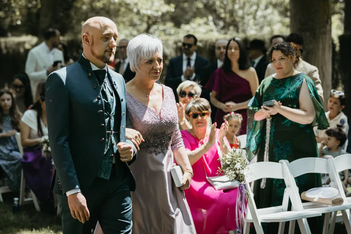 wedding guests arrival hospederia casas de lujan cuenca fotoarte c ()