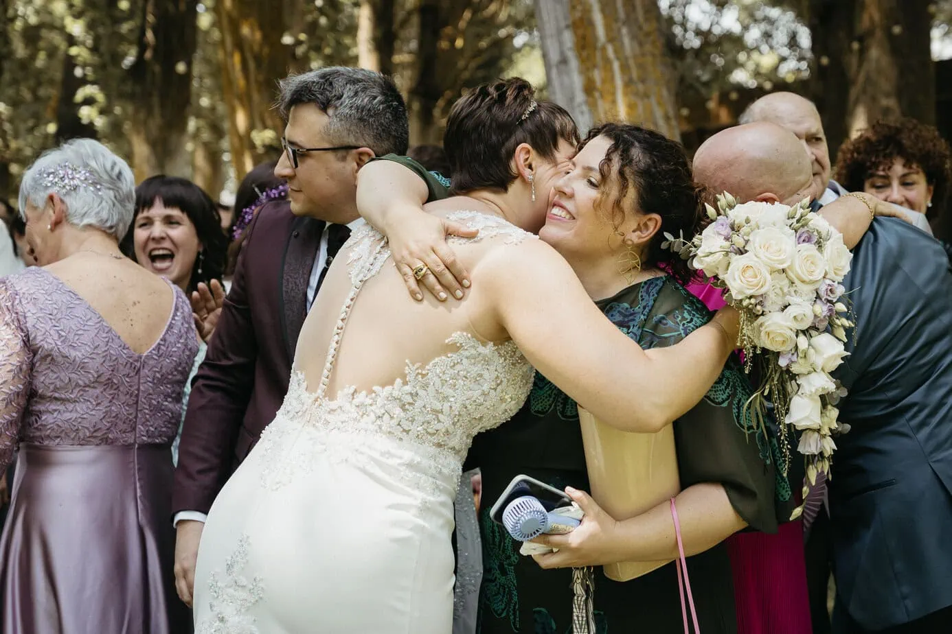 outdoor wedding ceremony hospederia casas de lujan cuenca fotoarte c ()