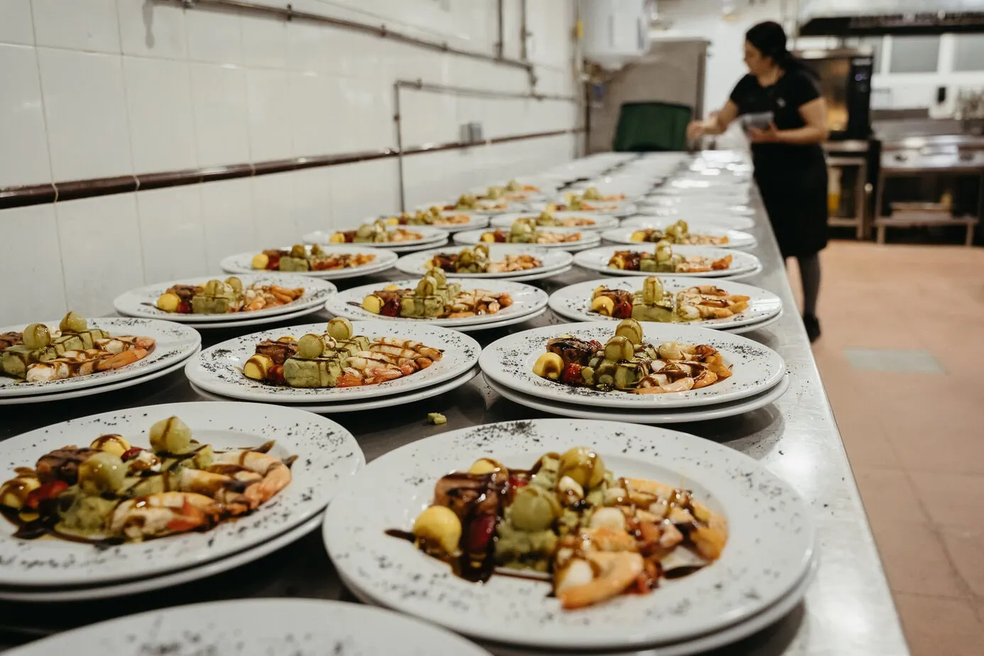 wedding reception dinner la plata cubas de la sagra madrid ()