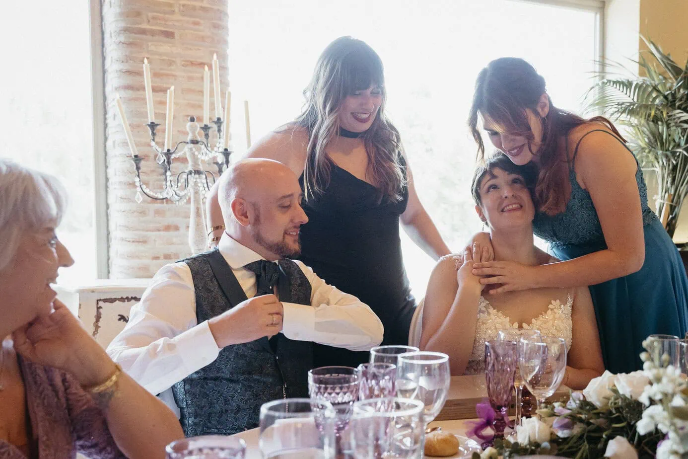 wedding cocktail reception hospederia casas de lujan cuenca fotoarte c ()