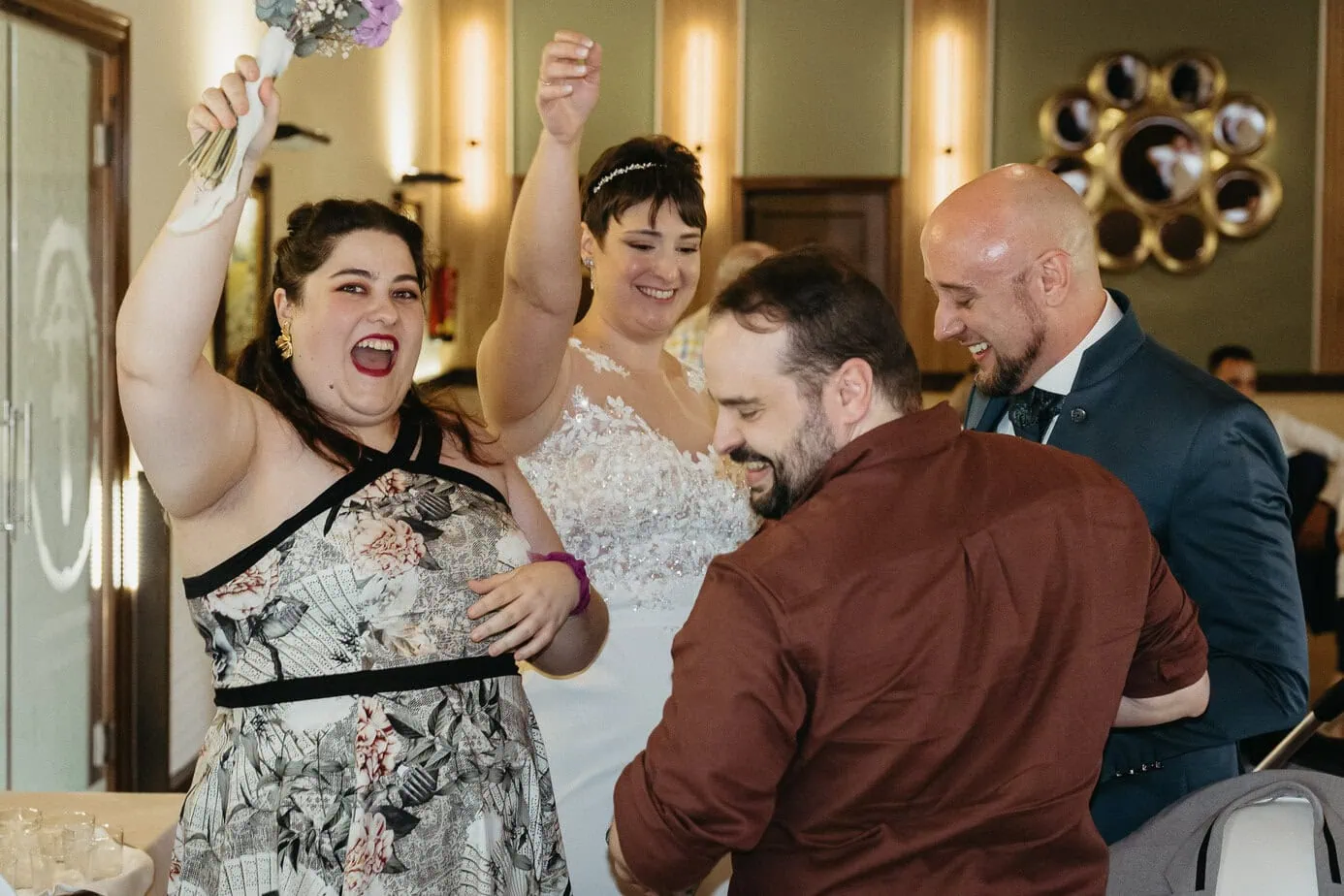 wedding cocktail reception hospederia casas de lujan cuenca fotoarte c ()