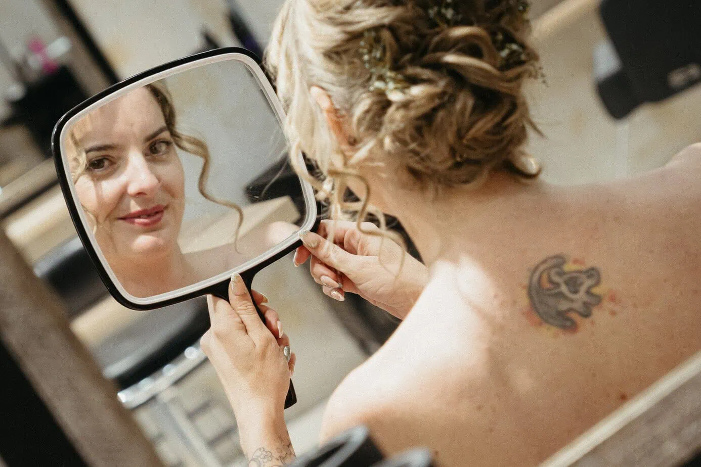 wedding bride hair salon finca gurugu I inbodas madrid fotoarte c ()