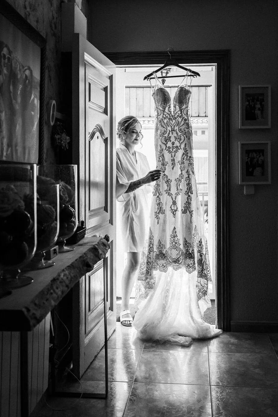 wedding bride home preparations finca gurugu I inbodas madrid fotoarte c ()