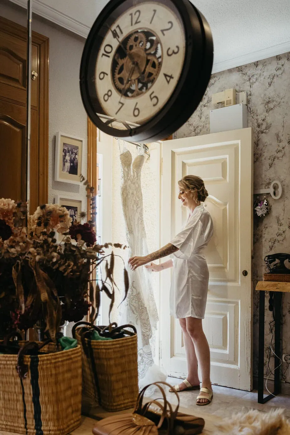 wedding bride home preparations finca gurugu I inbodas madrid fotoarte c ()