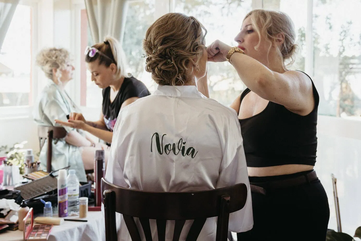 wedding bride home preparations finca gurugu I inbodas madrid fotoarte c ()