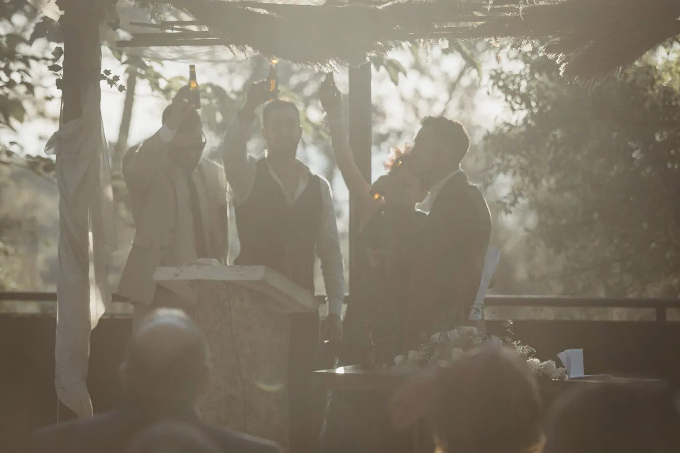 outdoor wedding ceremony finca gurugu I inbodas madrid fotoarte c ()