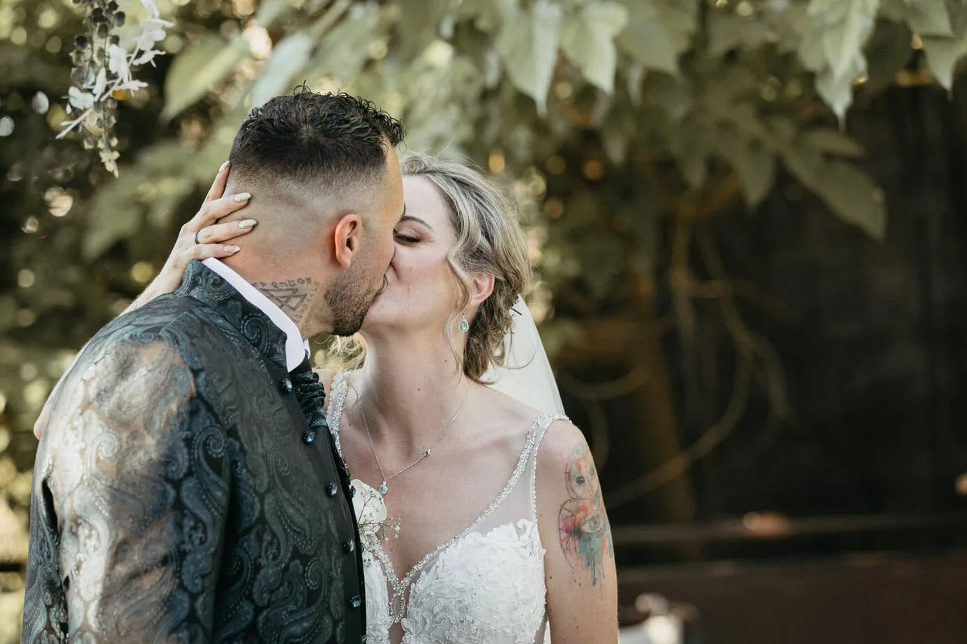 outdoor wedding ceremony finca gurugu I inbodas madrid fotoarte c ()
