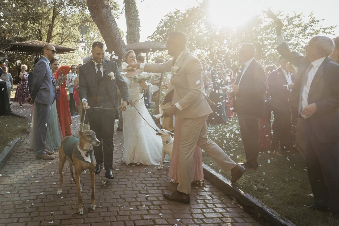 outdoor wedding ceremony finca gurugu I inbodas madrid fotoarte c ()