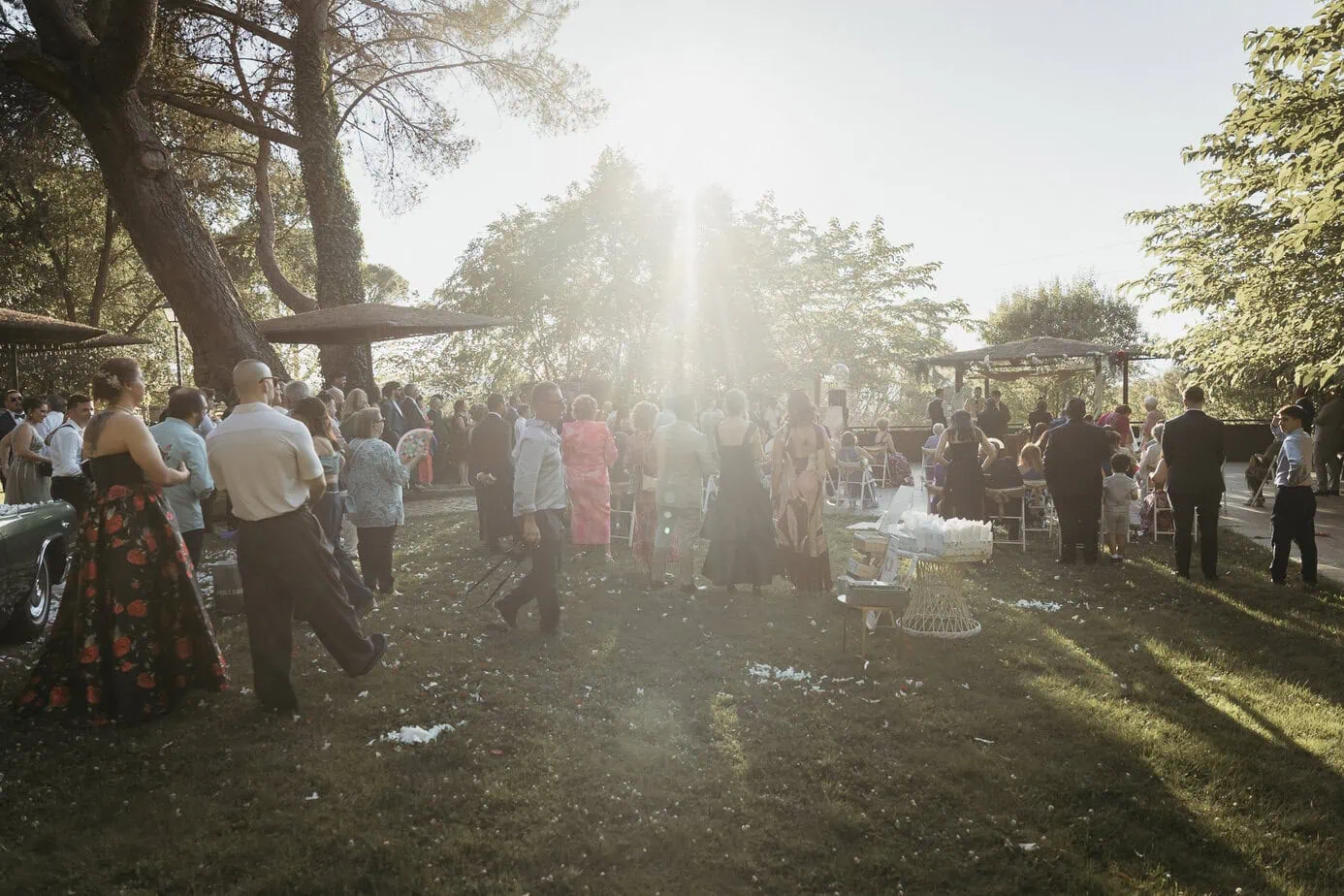 outdoor wedding ceremony finca gurugu I inbodas madrid fotoarte c ()