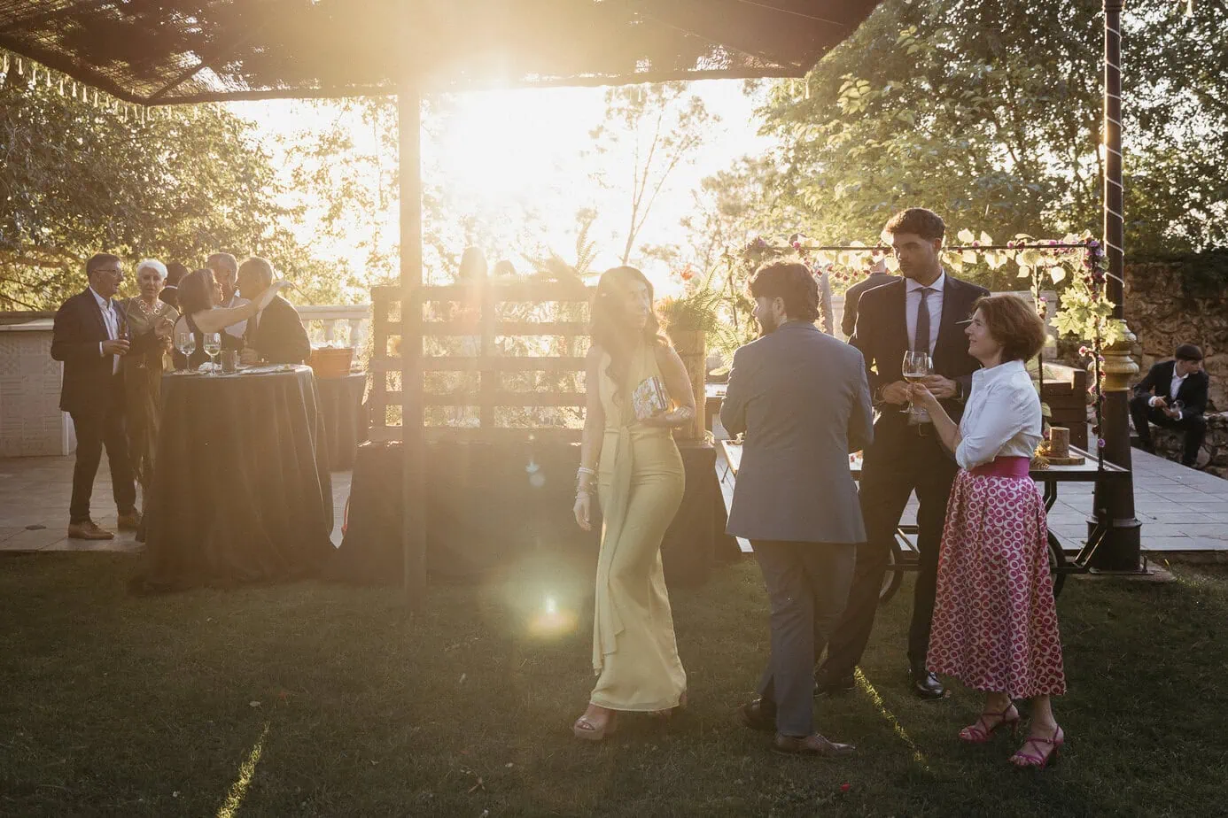 wedding cocktail reception finca gurugu I inbodas madrid fotoarte c ()