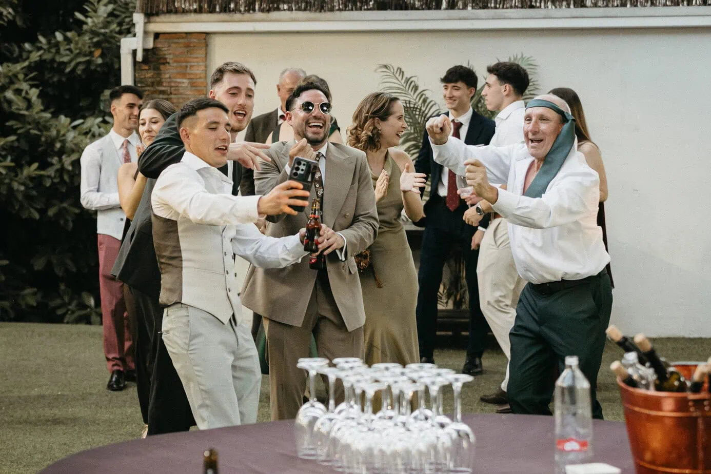wedding cocktail reception finca gurugu I inbodas madrid fotoarte c ()